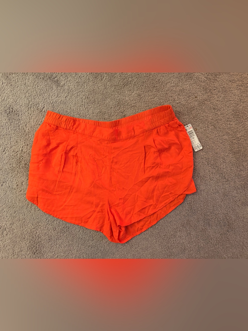 BONGO Orange Women's Casual Shorts